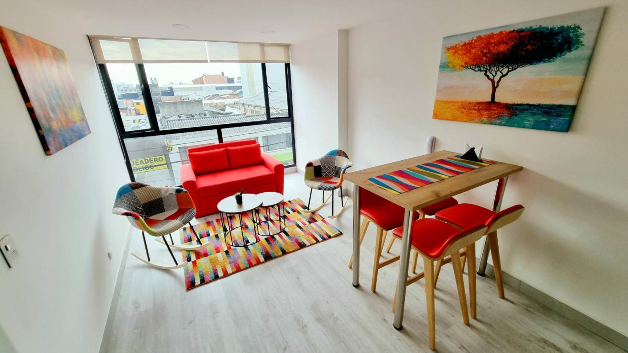 Toscana Loft - Apartasuites Bogota Bagian luar foto